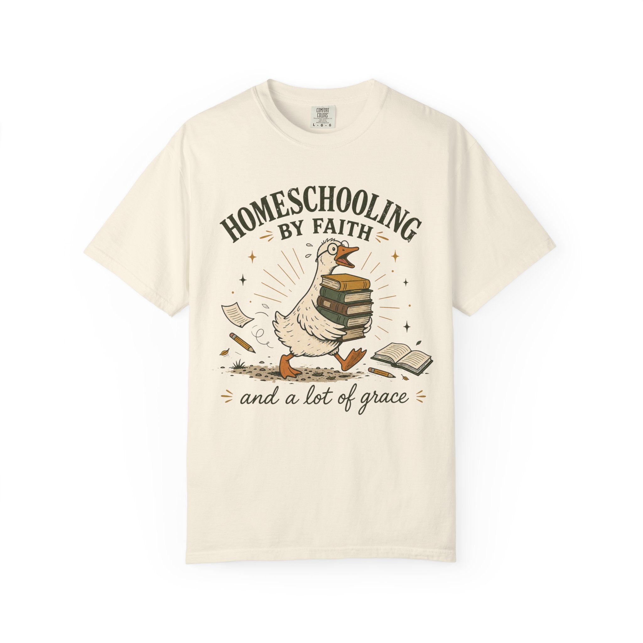 Homeschooling by Faith T-shirt