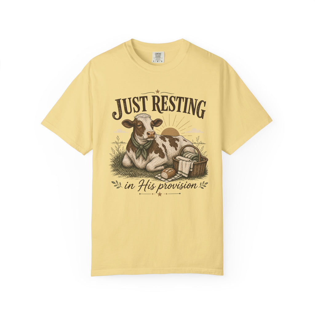 Just Resting in His Provision T-shirt