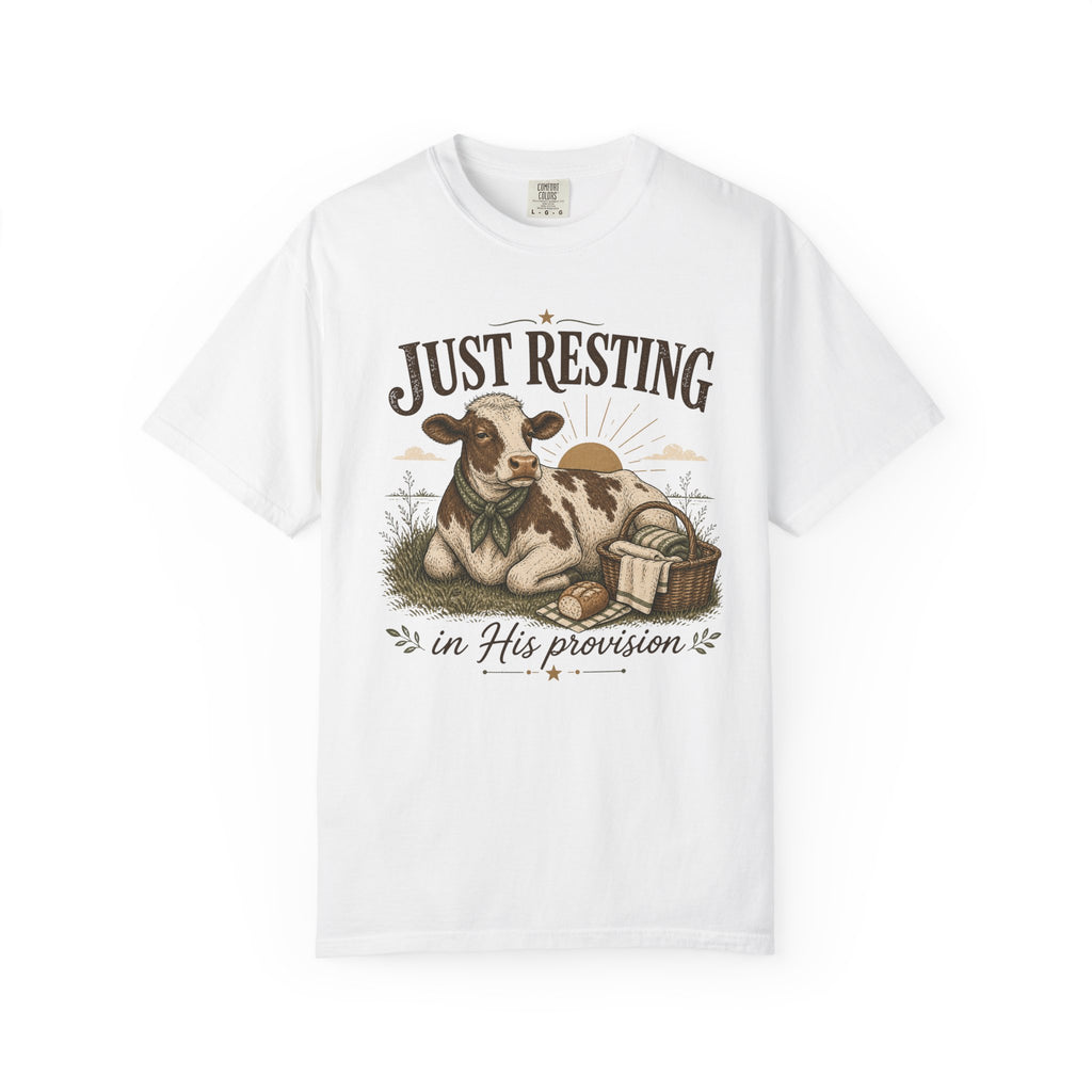 Just Resting in His Provision T-shirt