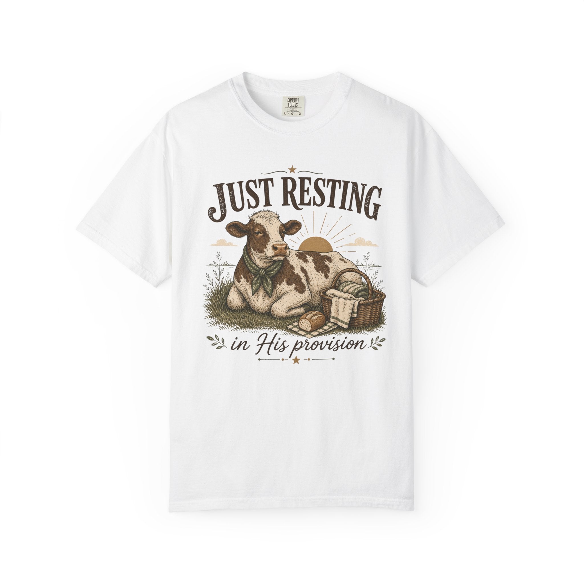 Just Resting in His Provision T-shirt