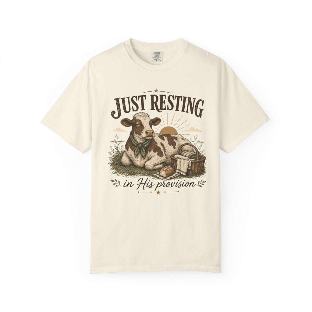Just Resting in His Provision T-shirt