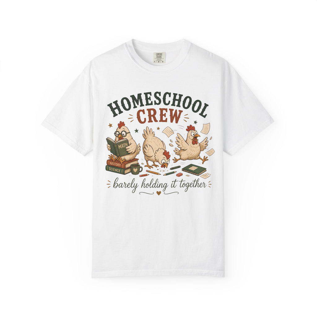 Homeschool Crew Barely Holding it Together T-Shirt