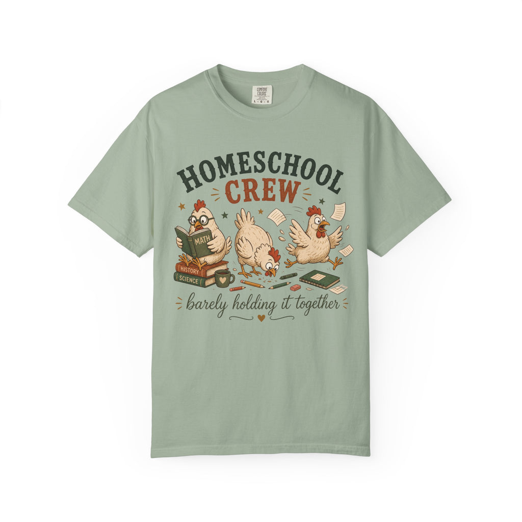 Homeschool Crew Barely Holding it Together T-Shirt