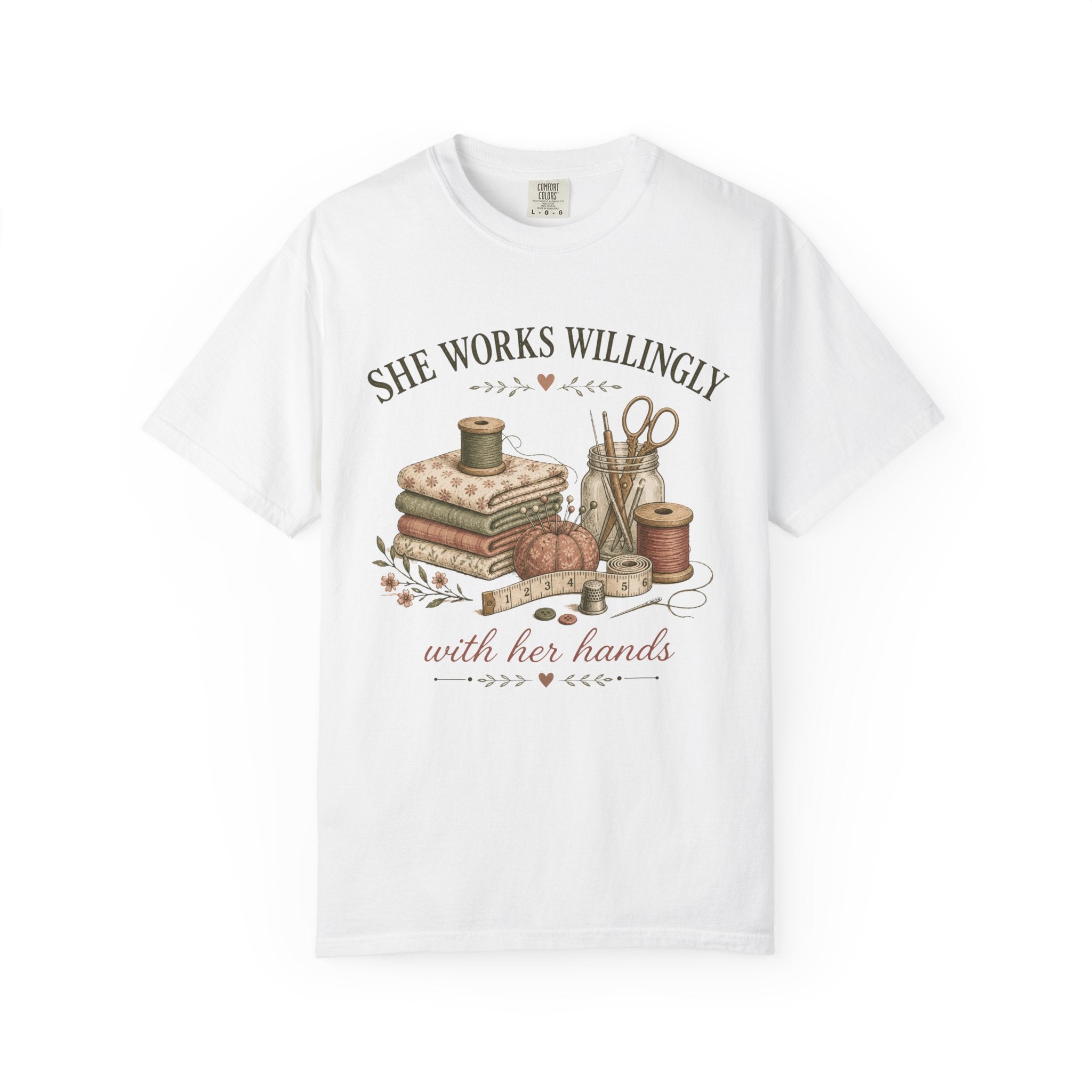 She Works Willingly T-shirt