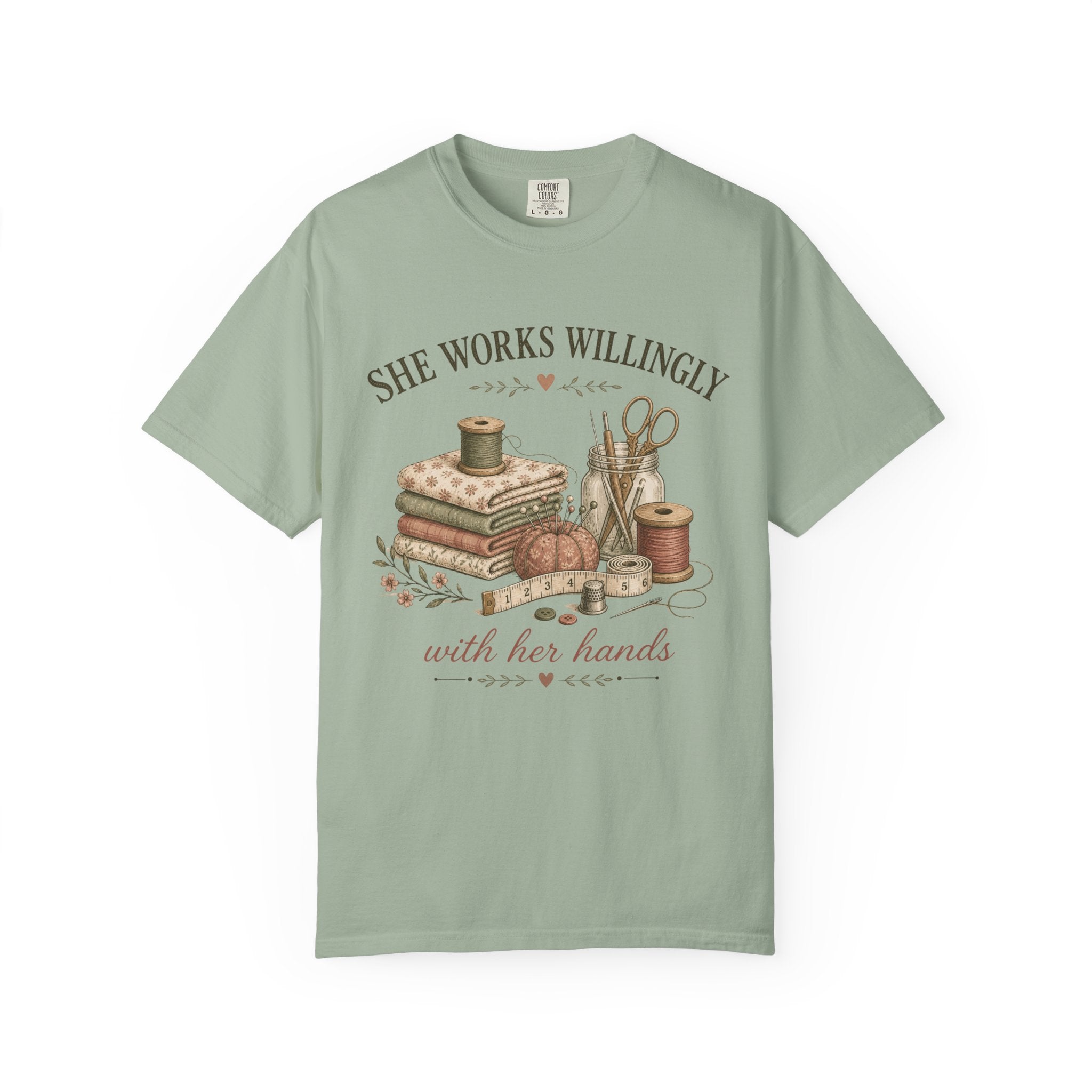 She Works Willingly T-shirt