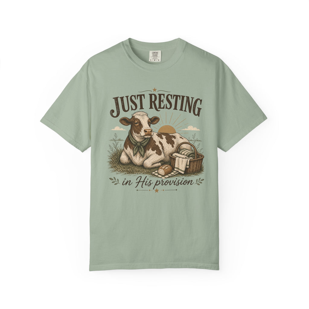 Just Resting in His Provision T-shirt