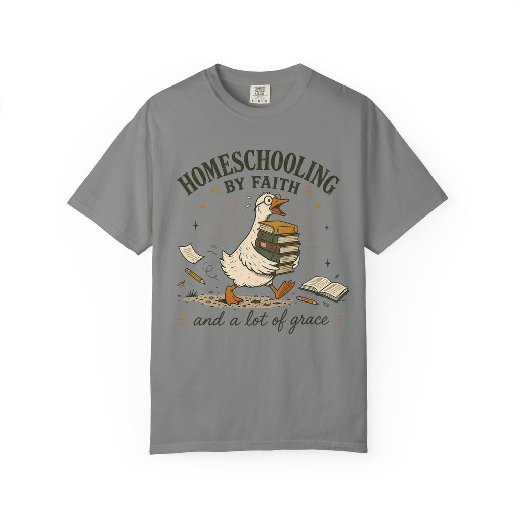 Homeschooling by Faith T-shirt