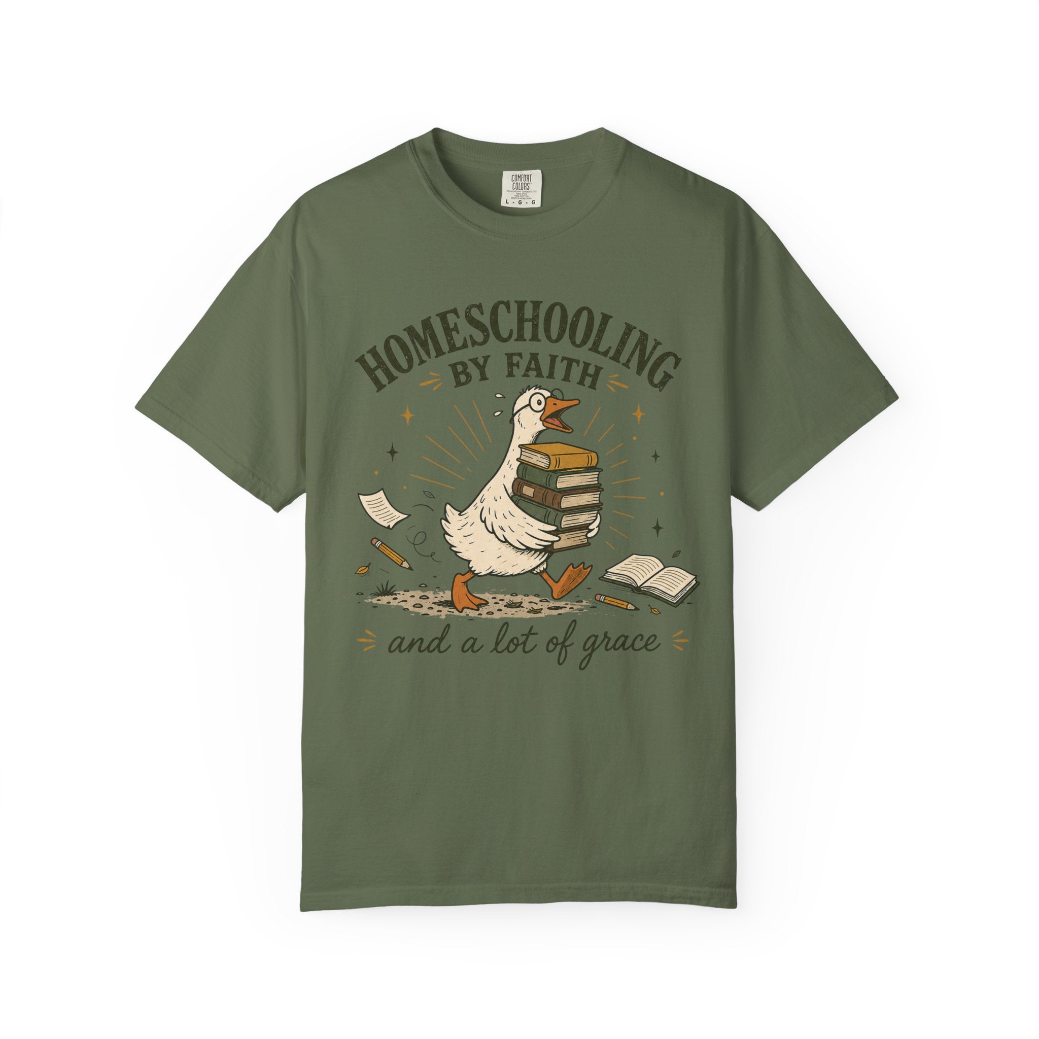 Homeschooling by Faith T-shirt
