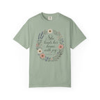 She Tends Her Home With Joy T-shirt