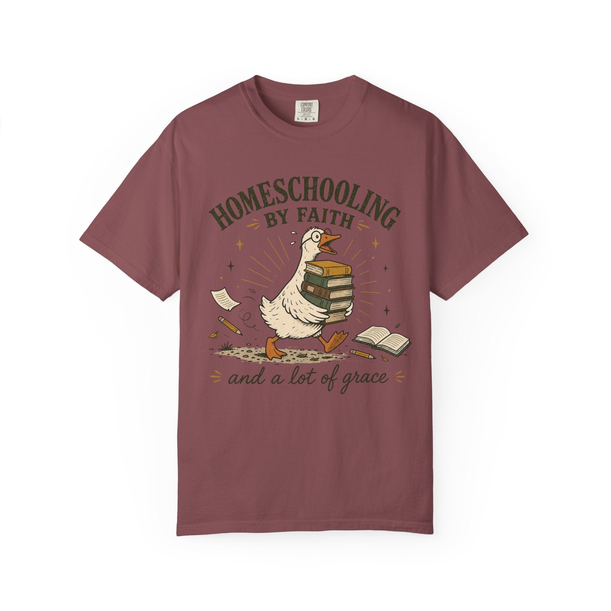 Homeschooling by Faith T-shirt
