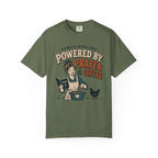 Homeschooling Powered by Prayer and Coffee T-Shirt