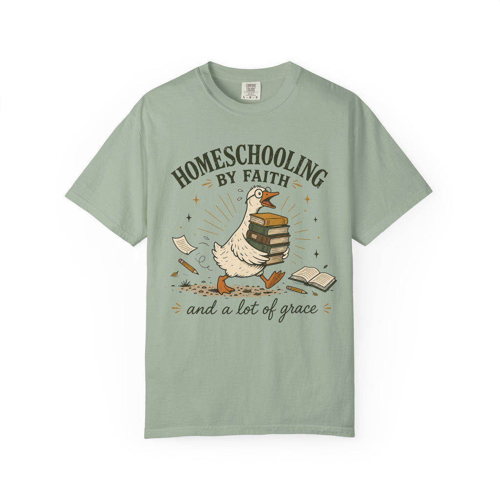 Homeschooling by Faith T-shirt