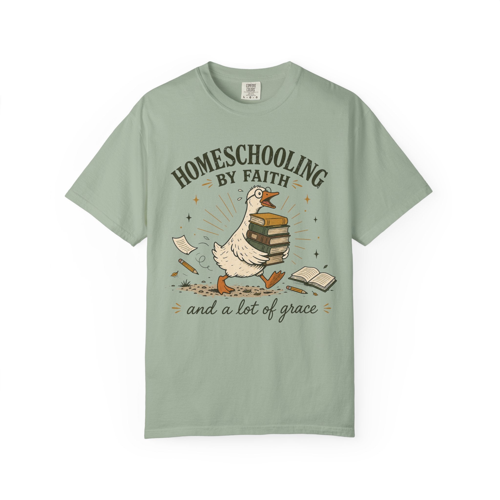 Homeschooling by Faith T-shirt
