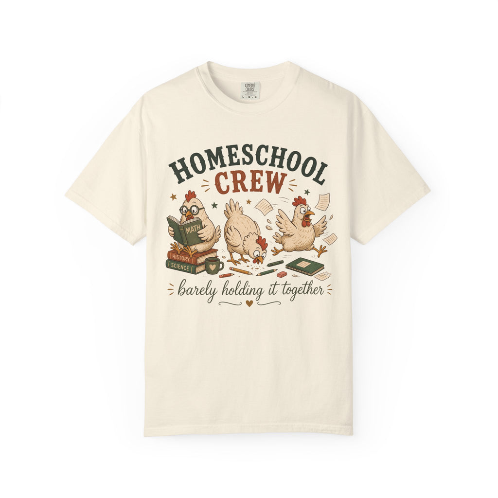 Homeschool Crew Barely Holding it Together T-Shirt