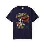 Homeschooling Powered by Prayer and Coffee T-Shirt