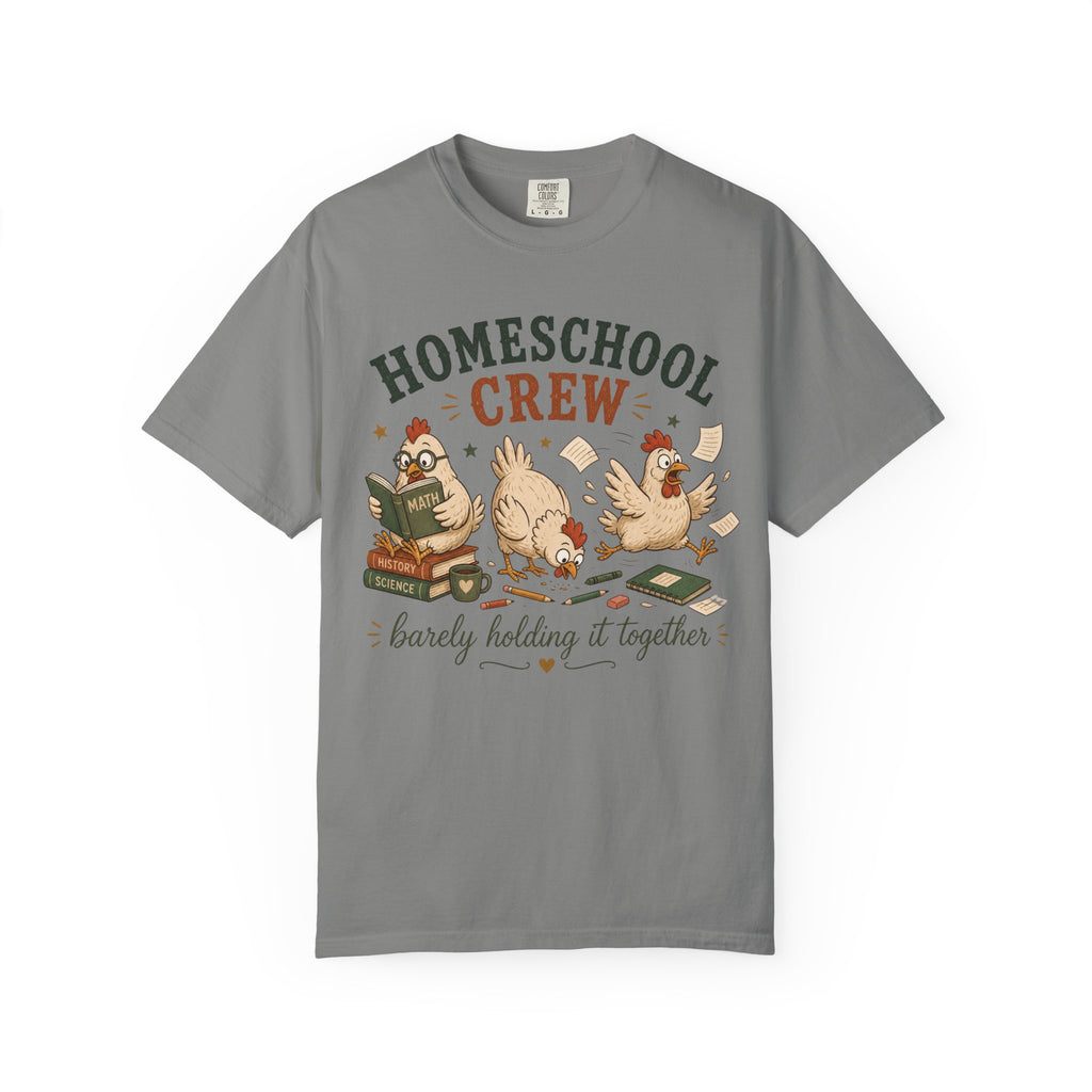 Homeschool Crew Barely Holding it Together T-Shirt