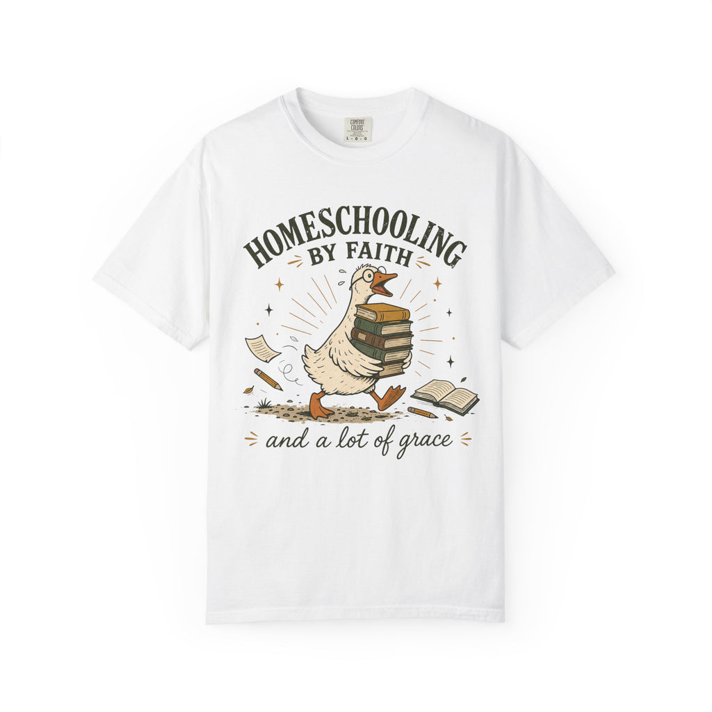 Homeschooling by Faith T-shirt