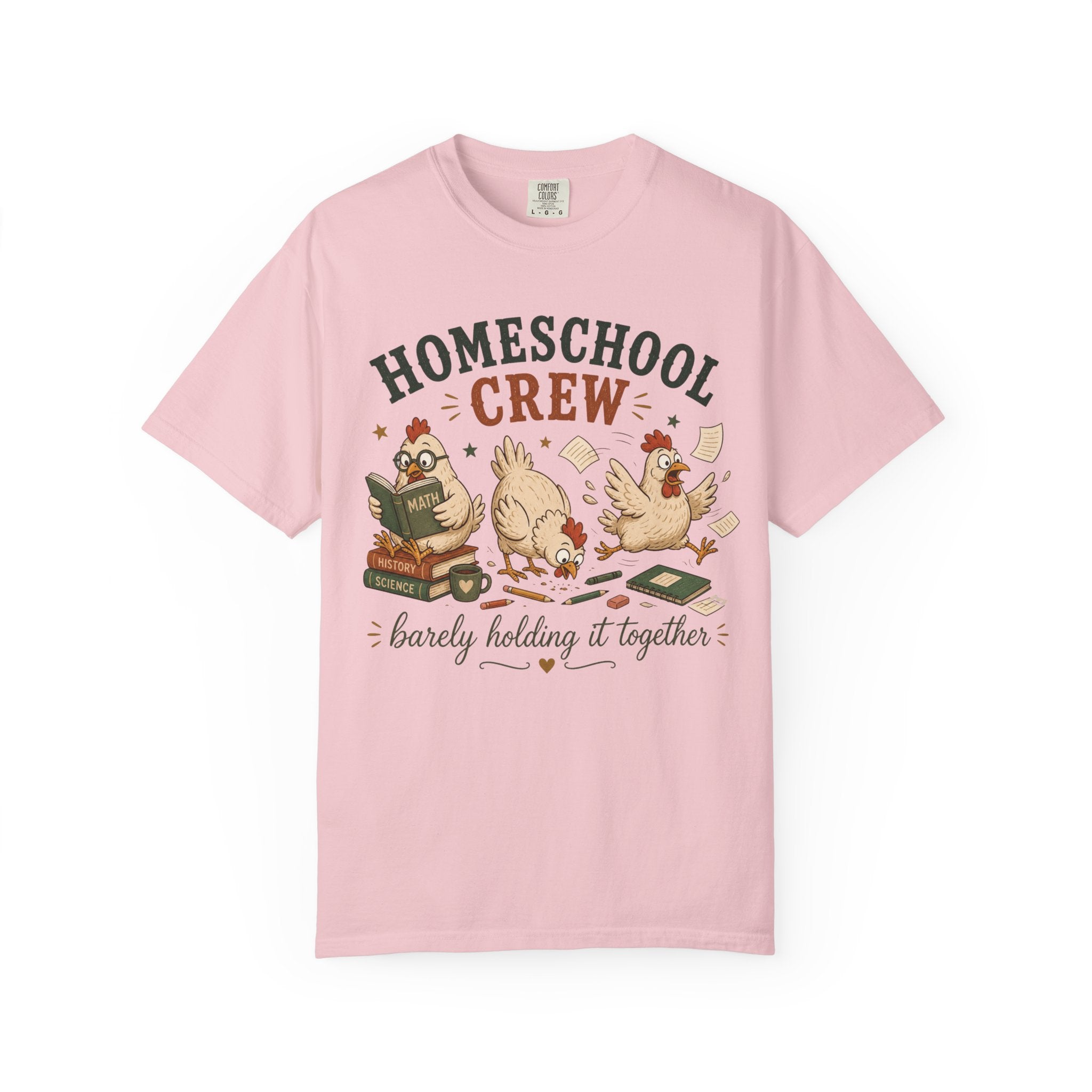 Homeschool Crew Barely Holding it Together T-Shirt