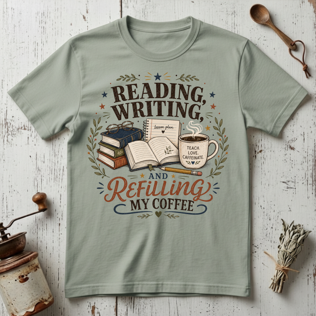 Reading Writing T-Shirt