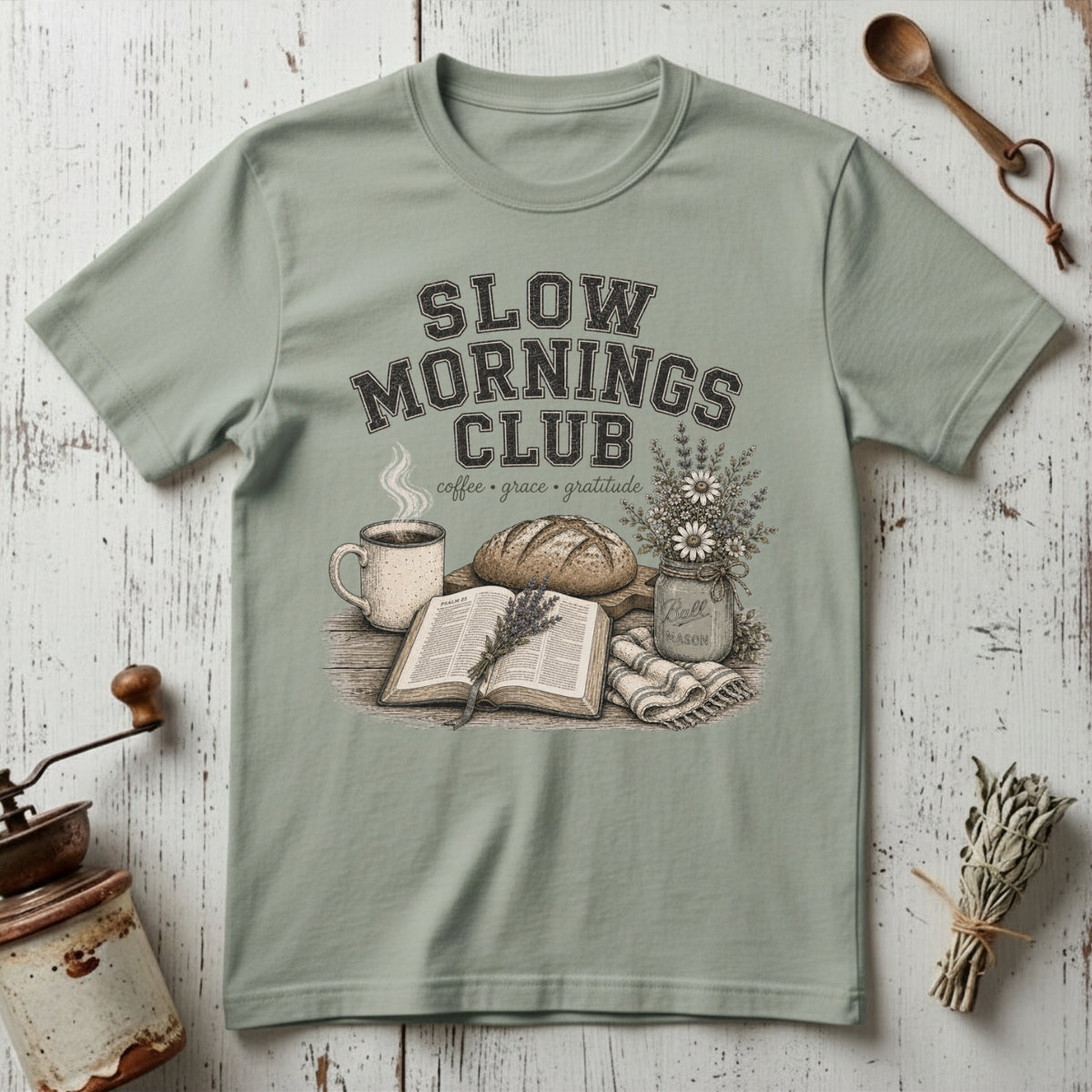 Mornings Club T-Shirt