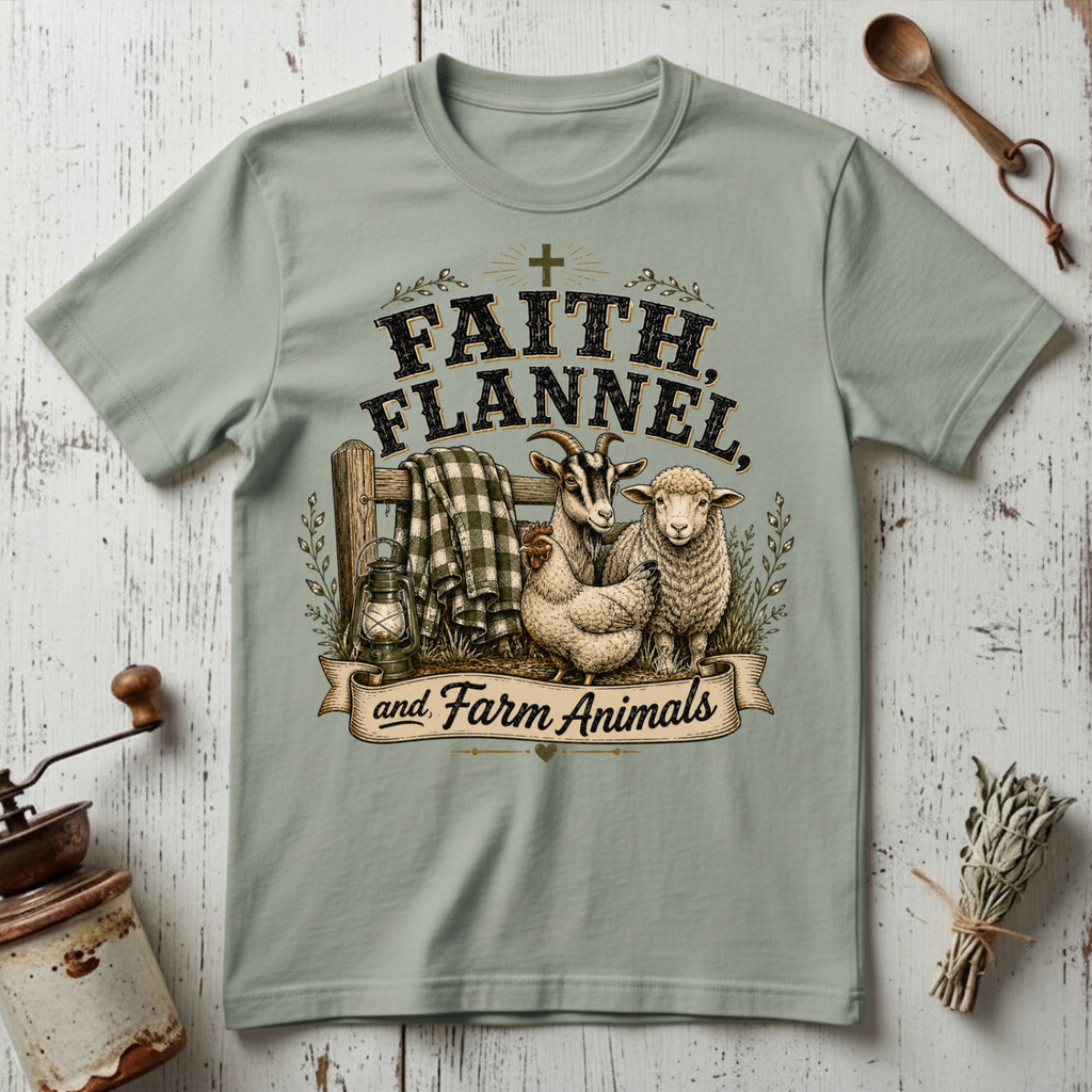 Faith and Flannel T-Shirt