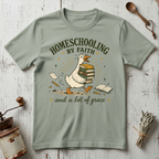 Homeschooling by Faith T-shirt