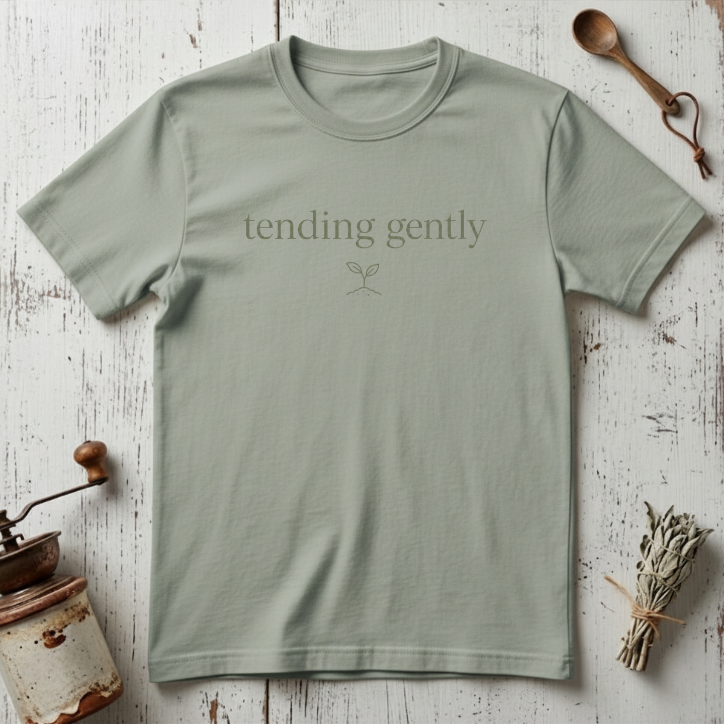 Tending Gently T-shirt