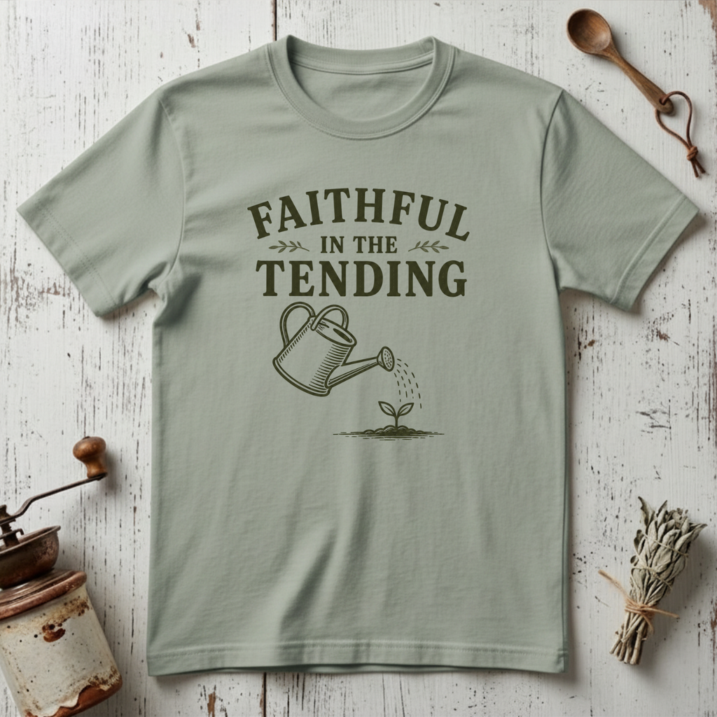 Faithful In The Tending T-Shirt