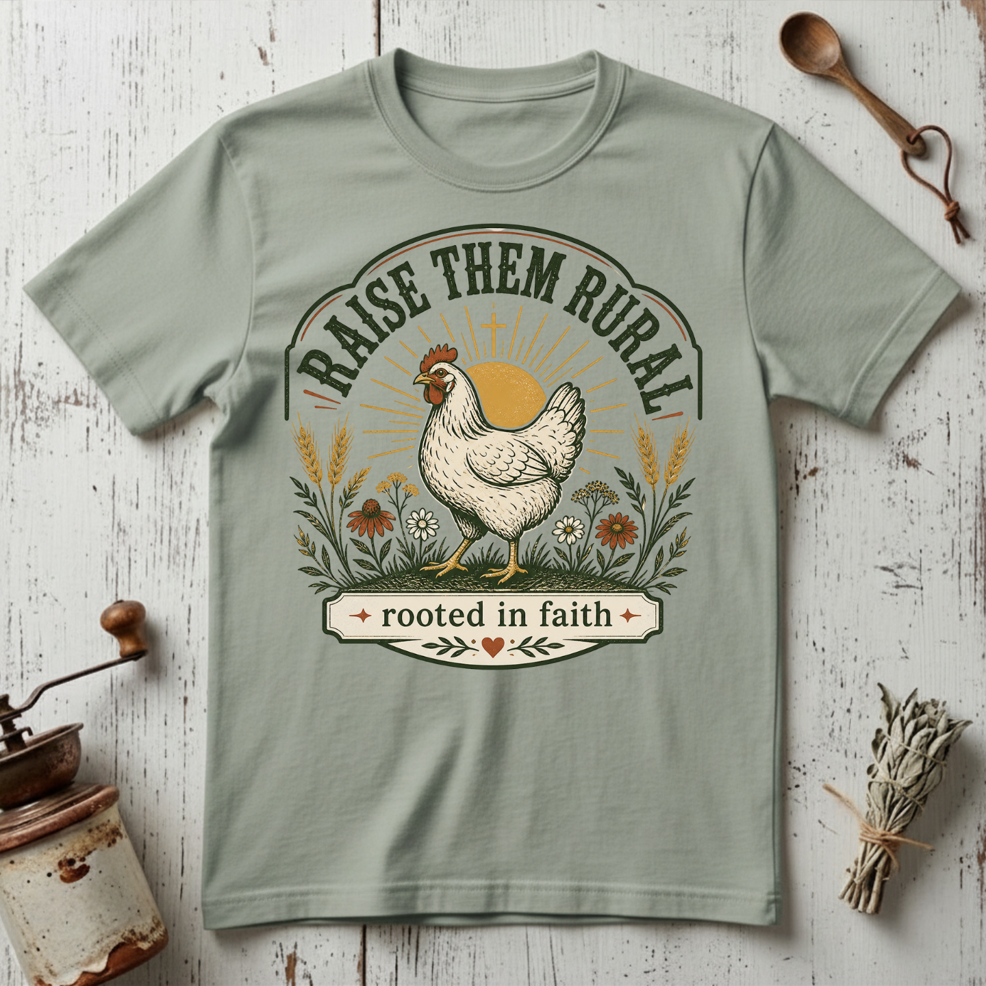 Raise them Rural T-shirt