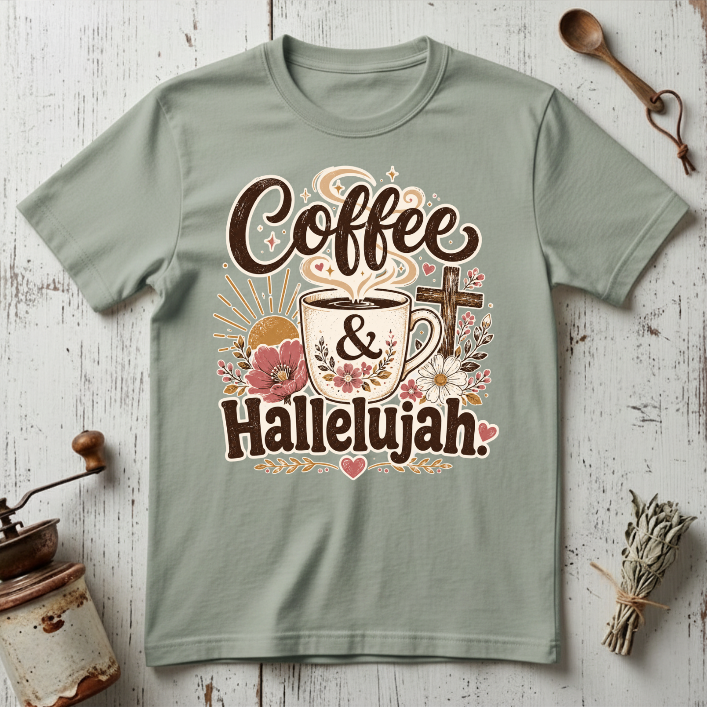 Coffee Hallelujah T-Shirt