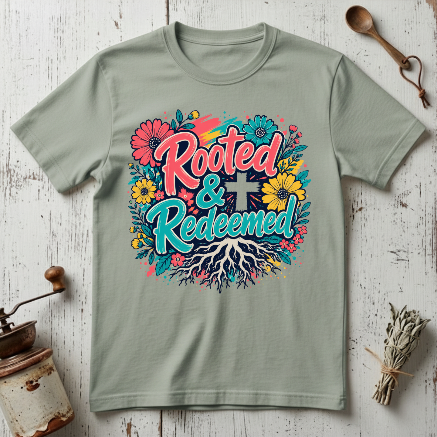 Rooted Redeemed T-Shirt