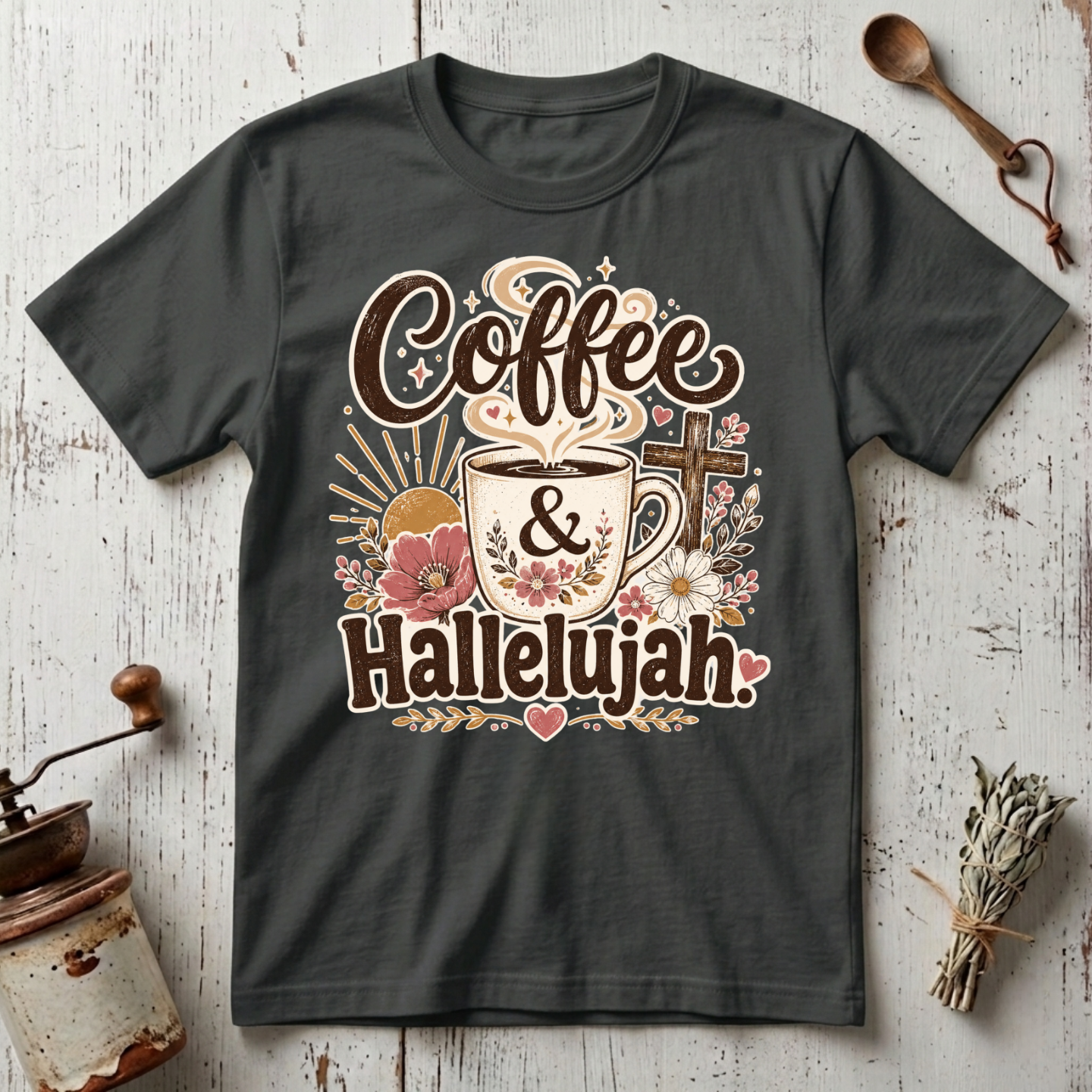 Coffee Hallelujah T-Shirt
