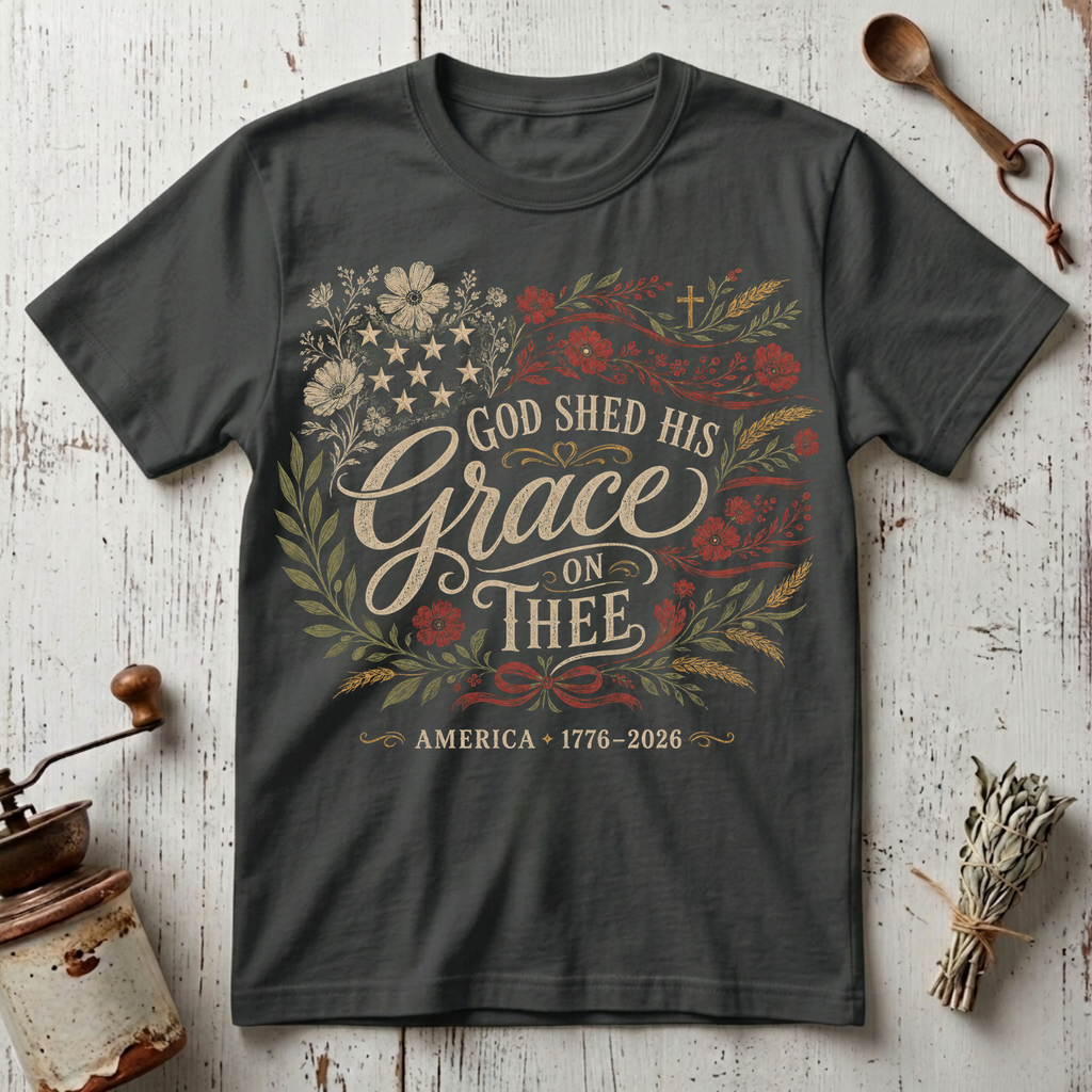 God Shed His Grace on Thee T-Shirt