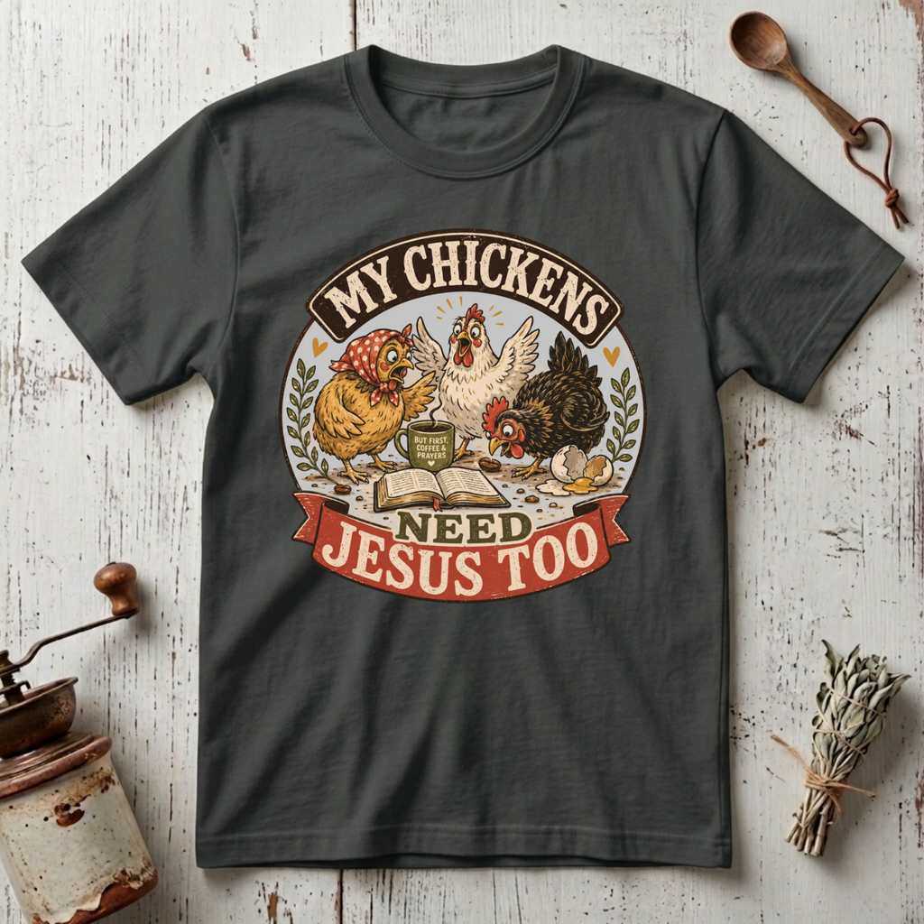 Chickens Jesus T-Shirt