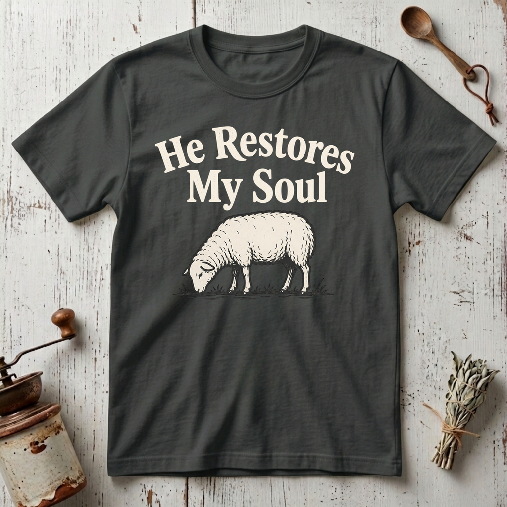 He Restores My Soul T-Shirt
