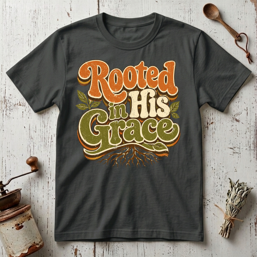 Rooted in His Grace T-shirt