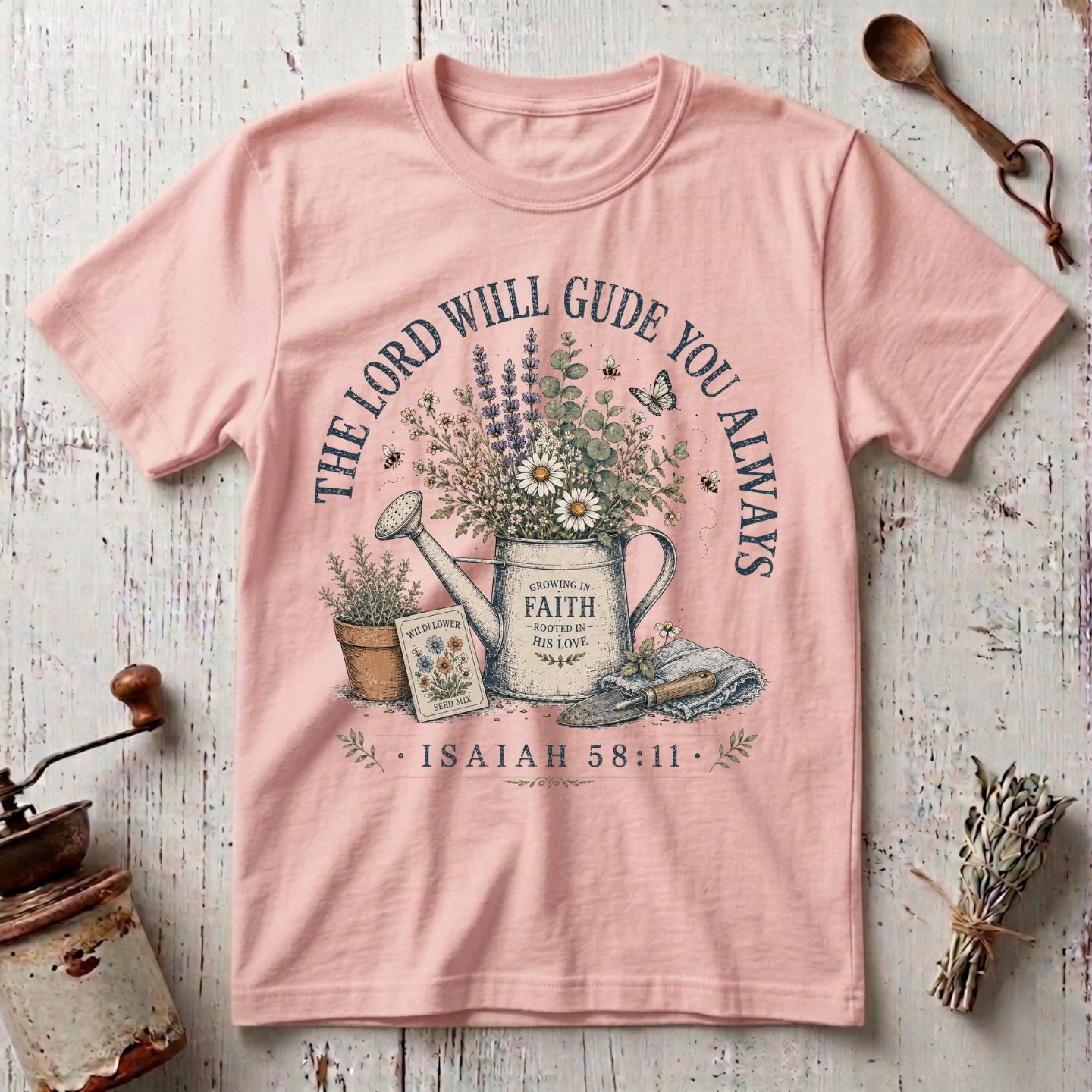 The Lord Will Guide You Always T-Shirt
