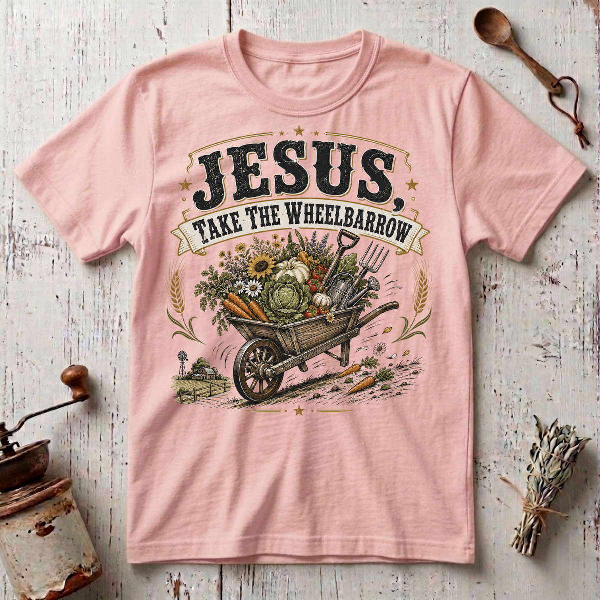 Wheelbarrow T-Shirt