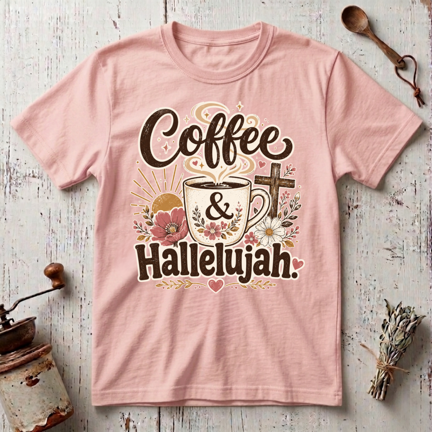 Coffee Hallelujah T-Shirt