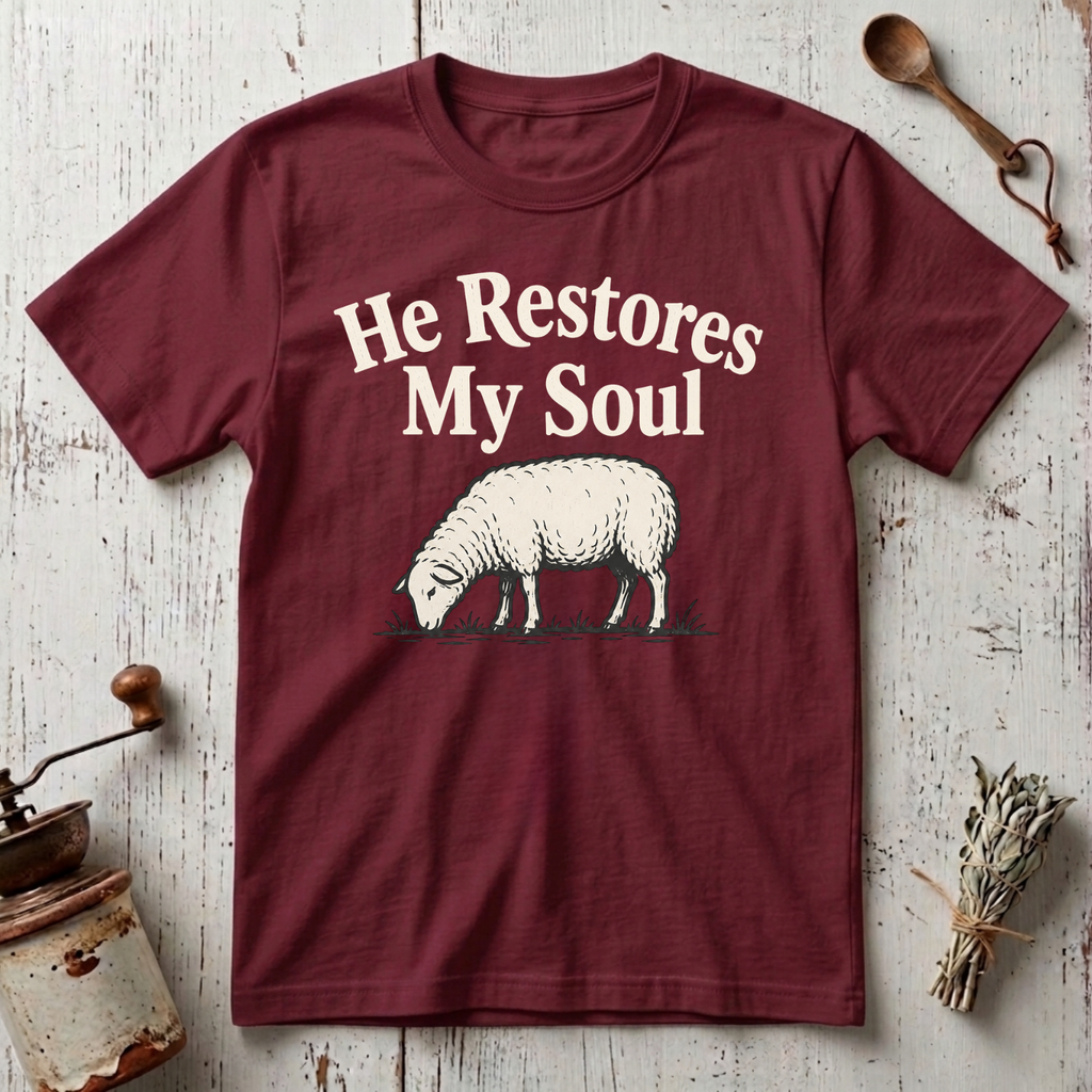 He Restores My Soul T-Shirt