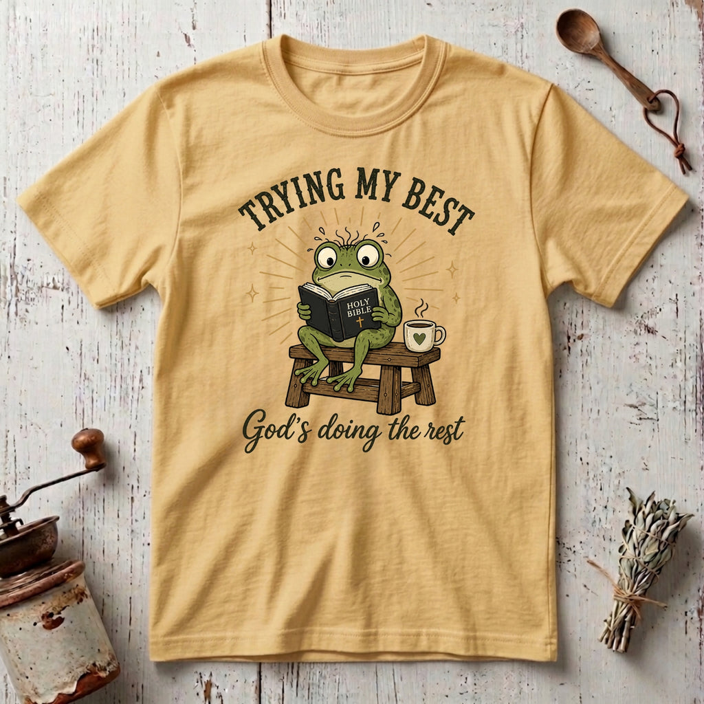 Trying my Best God's Doing the Rest T-shirt
