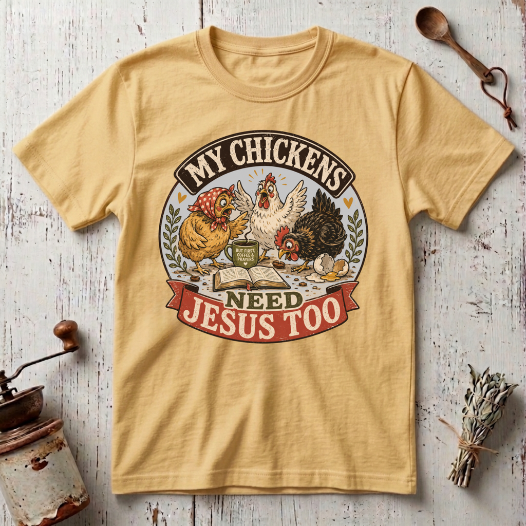 Chickens Jesus T-Shirt