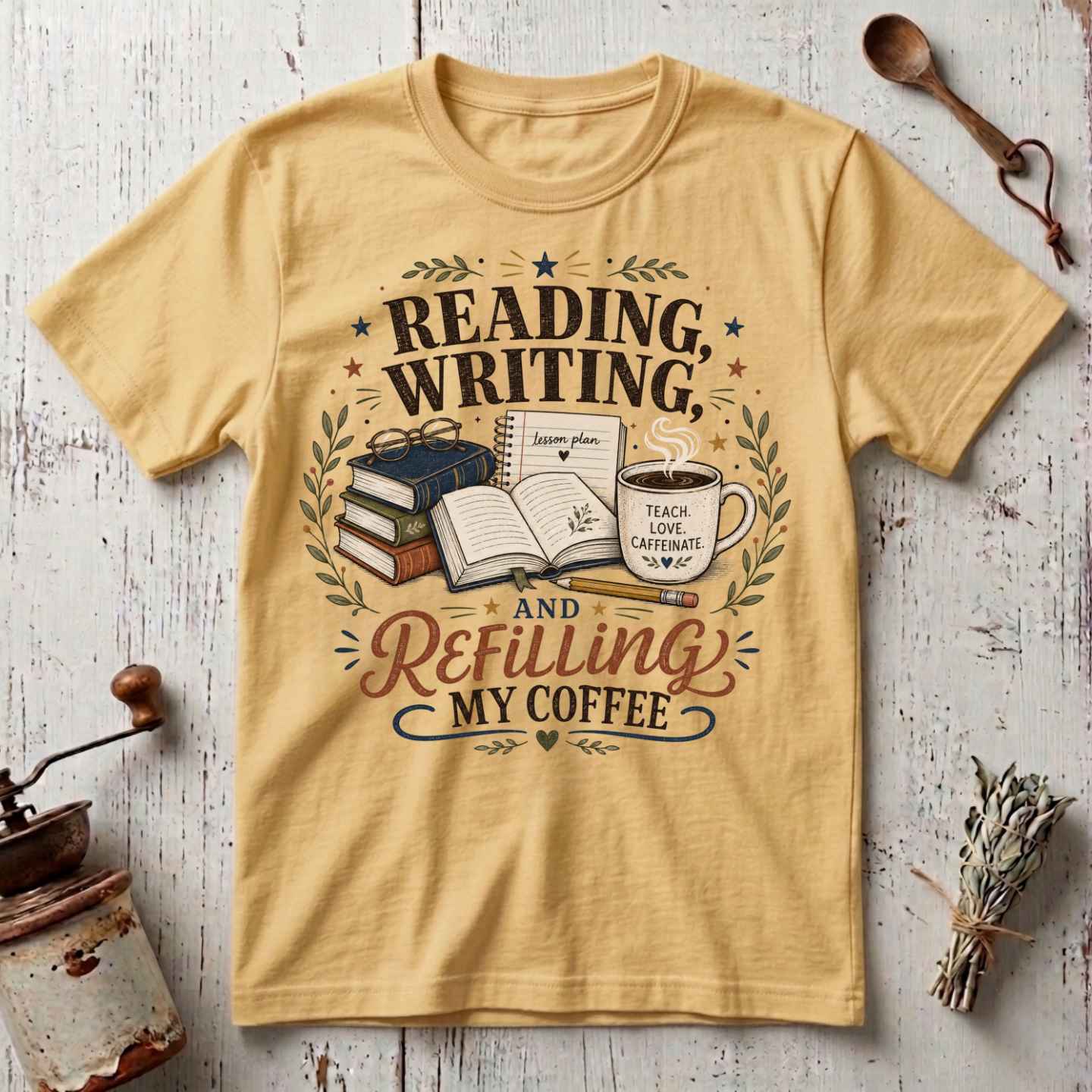 Reading Writing T-Shirt