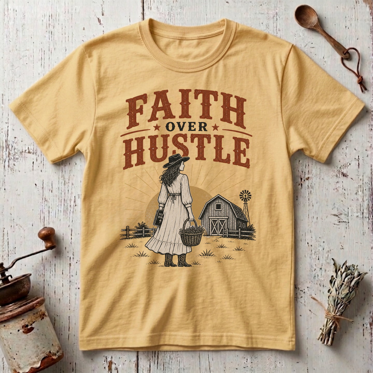 Faith Over Hustle T-Shirt
