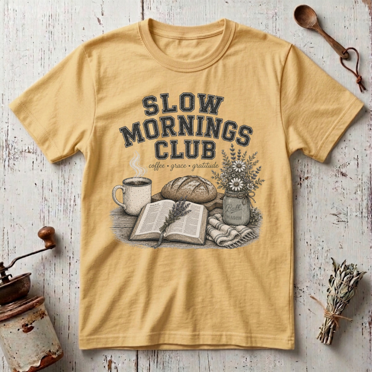 Mornings Club T-Shirt