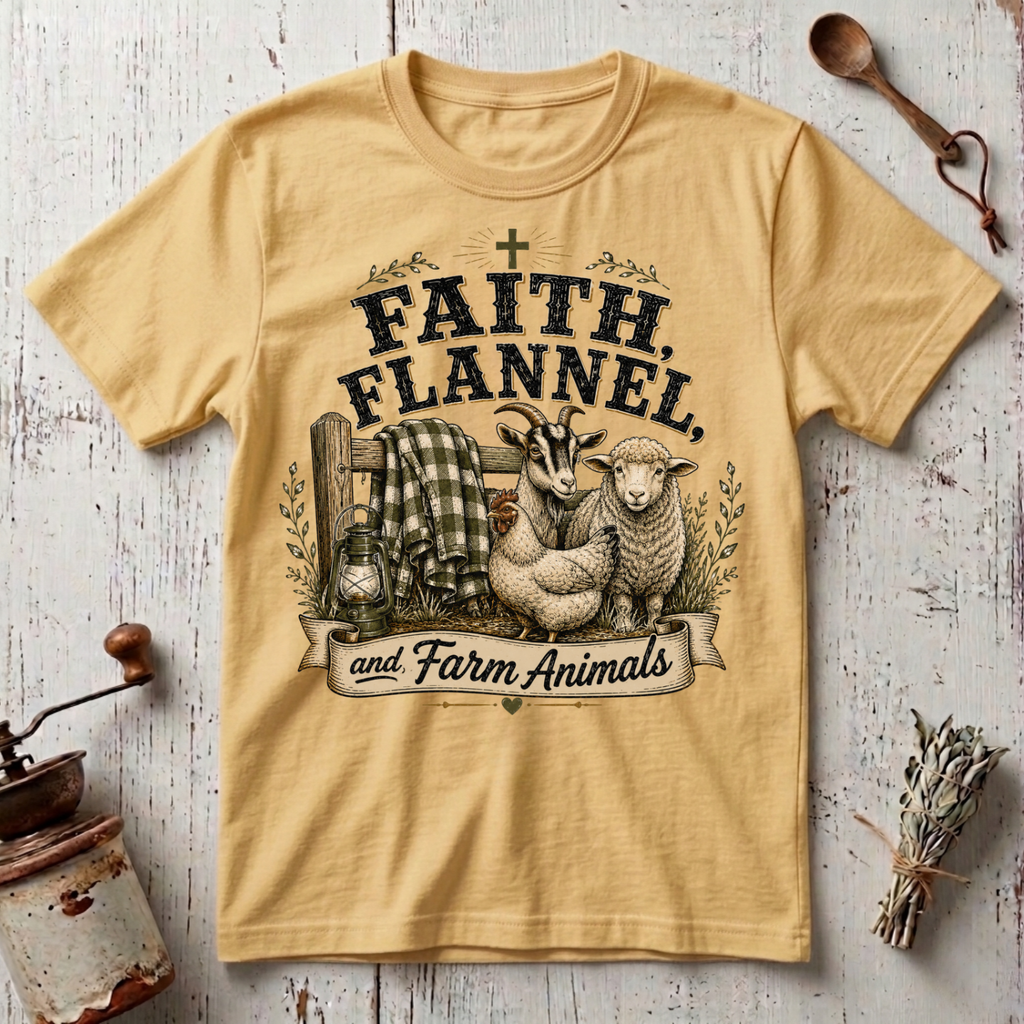 Faith and Flannel T-Shirt