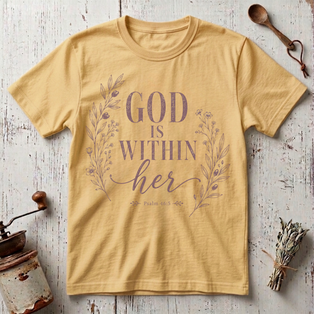 Within Her T-Shirt