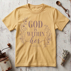 Within Her T-Shirt