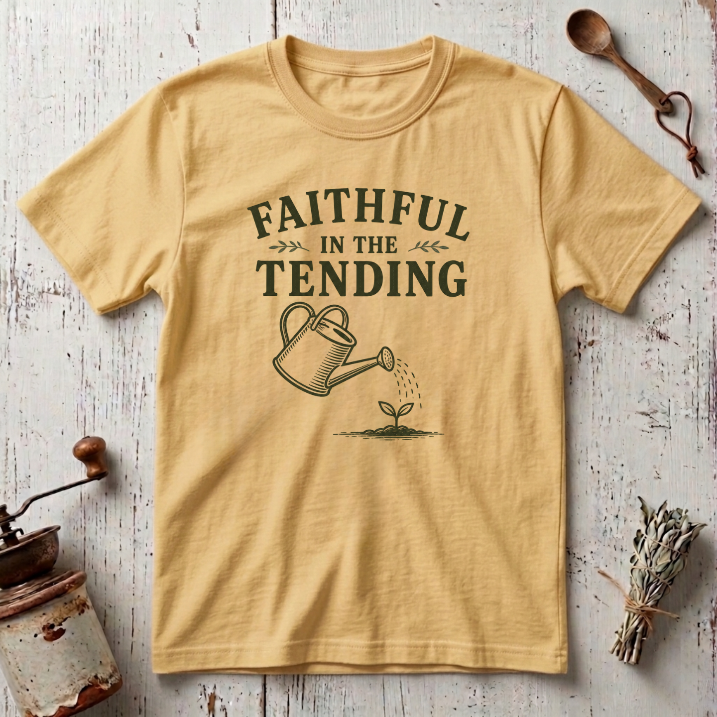 Faithful In The Tending T-Shirt