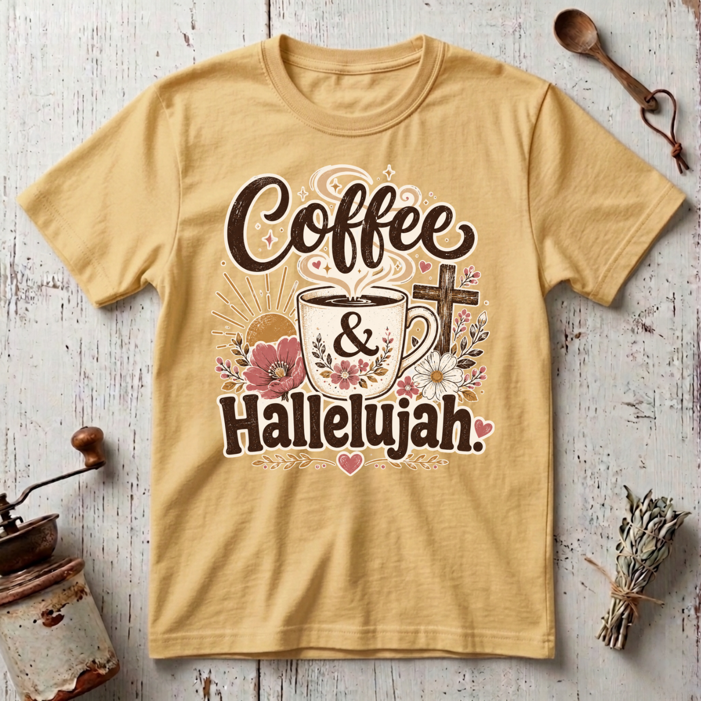 Coffee Hallelujah T-Shirt